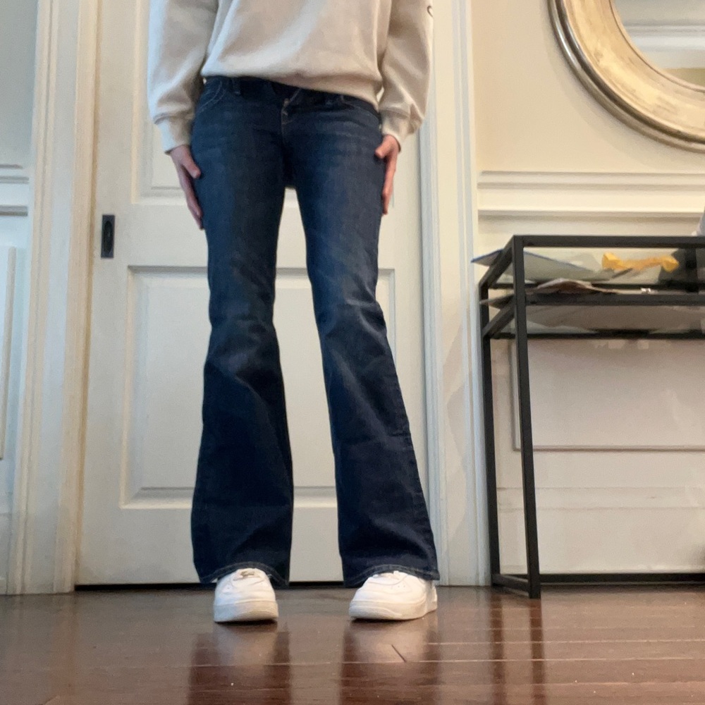Women’s designer jeans (bootcut, size 27)